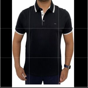 Michael Kors Mens Pima Soft Touch Classic Fit Polo Shirt Short Sleeve Pique -XL